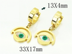 HY Wholesale Earrings 316L Stainless Steel Popular Jewelry Earrings-HY60E1325JLT