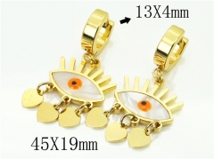 HY Wholesale Earrings 316L Stainless Steel Popular Jewelry Earrings-HY60E1425KE