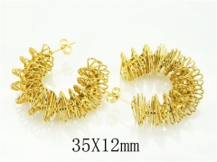 HY Wholesale Earrings 316L Stainless Steel Popular Jewelry Earrings-HY16E0132PE