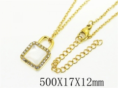 HY Wholesale Necklaces Stainless Steel 316L Jewelry Necklaces-HY12N0607OLD