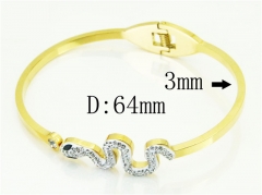 HY Wholesale Bangles Jewelry Stainless Steel 316L Fashion Bangle-HY32B0889HIE