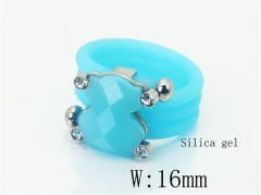 HY Wholesale Popular Rings Jewelry Silica Gel And Stainless Steel 316L Rings-HY64R0850HHF