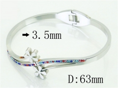 HY Wholesale Bangles Jewelry Stainless Steel 316L Fashion Bangle-HY32B0867HGG