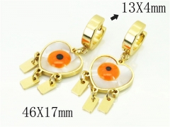 HY Wholesale Earrings 316L Stainless Steel Popular Jewelry Earrings-HY60E1290KY