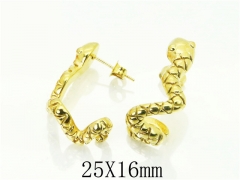 HY Wholesale Earrings 316L Stainless Steel Popular Jewelry Earrings-HY16E0136OA