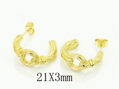 HY Wholesale Earrings 316L Stainless Steel Popular Jewelry Earrings-HY16E0167OV