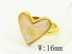 HY Wholesale Popular Rings Jewelry Stainless Steel 316L Rings-HY12R0702HHX
