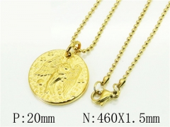 HY Wholesale Necklaces Stainless Steel 316L Jewelry Necklaces-HY92N0482HIA