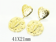 HY Wholesale Earrings 316L Stainless Steel Popular Jewelry Earrings-HY92E0141HKE