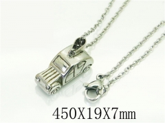 HY Wholesale Necklaces Stainless Steel 316L Jewelry Necklaces-HY74N0141LW