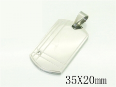 HY Wholesale Pendant Jewelry 316L Stainless Steel Jewelry Pendant-HY59P1117LL
