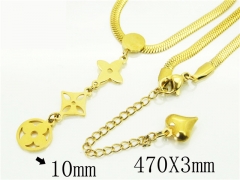 HY Wholesale Necklaces Stainless Steel 316L Jewelry Necklaces-HY09N1442PX