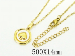 HY Wholesale Necklaces Stainless Steel 316L Jewelry Necklaces-HY12N0611NLR