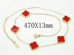 HY Wholesale Necklaces Stainless Steel 316L Jewelry Necklaces-HY32N0849HIL