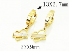 HY Wholesale Earrings 316L Stainless Steel Popular Jewelry Earrings-HY60E1382JLQ