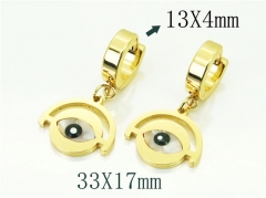 HY Wholesale Earrings 316L Stainless Steel Popular Jewelry Earrings-HY60E1327JLV