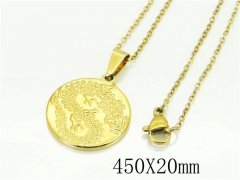 HY Wholesale Necklaces Stainless Steel 316L Jewelry Necklaces-HY74N0152LL