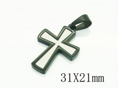 HY Wholesale Pendant Jewelry 316L Stainless Steel Jewelry Pendant-HY59P1110NE