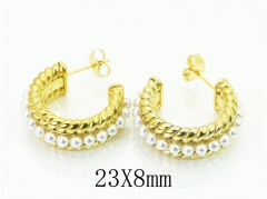 HY Wholesale Earrings 316L Stainless Steel Popular Jewelry Earrings-HY16E0150PL