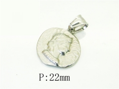 HY Wholesale Pendant Jewelry 316L Stainless Steel Jewelry Pendant-HY39P0637JR