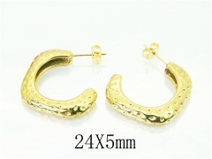 HY Wholesale Earrings 316L Stainless Steel Popular Jewelry Earrings-HY16E0112OT