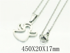 HY Wholesale Necklaces Stainless Steel 316L Jewelry Necklaces-HY74N0169JO