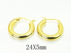 HY Wholesale Earrings 316L Stainless Steel Popular Jewelry Earrings-HY16E0130OB