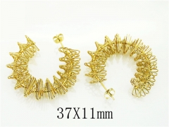 HY Wholesale Earrings 316L Stainless Steel Popular Jewelry Earrings-HY09E0102HVV