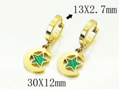 HY Wholesale Earrings 316L Stainless Steel Popular Jewelry Earrings-HY60E1371JLE