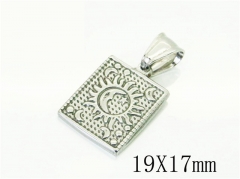 HY Wholesale Pendant Jewelry 316L Stainless Steel Jewelry Pendant-HY39P0611JG