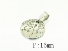 HY Wholesale Pendant Jewelry 316L Stainless Steel Jewelry Pendant-HY39P0681JC