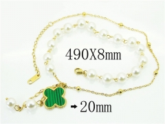 HY Wholesale Necklaces Stainless Steel 316L Jewelry Necklaces-HY80N0682OX
