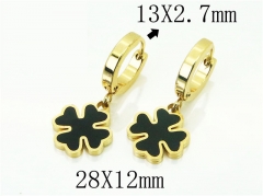 HY Wholesale Earrings 316L Stainless Steel Popular Jewelry Earrings-HY60E1337JLX