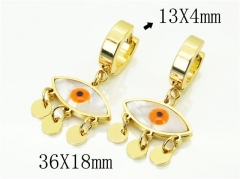 HY Wholesale Earrings 316L Stainless Steel Popular Jewelry Earrings-HY60E1418KB