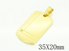 HY Wholesale Pendant Jewelry 316L Stainless Steel Jewelry Pendant-HY59P1118ML