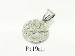 HY Wholesale Pendant Jewelry 316L Stainless Steel Jewelry Pendant-HY39P0587JX