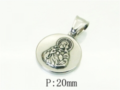 HY Wholesale Pendant Jewelry 316L Stainless Steel Jewelry Pendant-HY39P0585JV