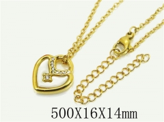 HY Wholesale Necklaces Stainless Steel 316L Jewelry Necklaces-HY12N0601OLA