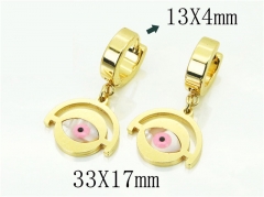 HY Wholesale Earrings 316L Stainless Steel Popular Jewelry Earrings-HY60E1322JLT