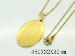 HY Wholesale Necklaces Stainless Steel 316L Jewelry Necklaces-HY74N0132LL