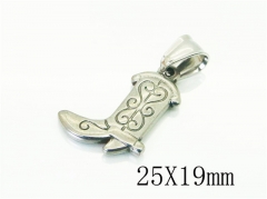 HY Wholesale Pendant Jewelry 316L Stainless Steel Jewelry Pendant-HY39P0604JX