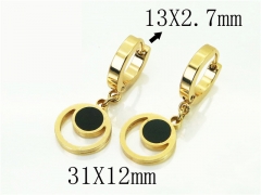HY Wholesale Earrings 316L Stainless Steel Popular Jewelry Earrings-HY60E1392JLF