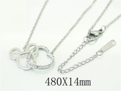 HY Wholesale Necklaces Stainless Steel 316L Jewelry Necklaces-HY19N0494ND