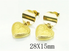 HY Wholesale Earrings 316L Stainless Steel Popular Jewelry Earrings-HY92E0129HKA