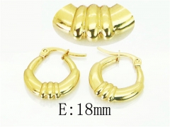 HY Wholesale Earrings 316L Stainless Steel Popular Jewelry Earrings-HY60E1490JG