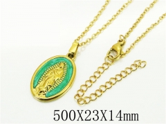 HY Wholesale Necklaces Stainless Steel 316L Jewelry Necklaces-HY12N0592NB