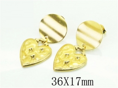 HY Wholesale Earrings 316L Stainless Steel Popular Jewelry Earrings-HY92E0130HKX