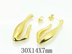 HY Wholesale Earrings 316L Stainless Steel Popular Jewelry Earrings-HY16E0099OV