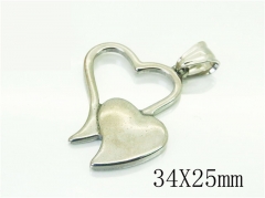 HY Wholesale Pendant Jewelry 316L Stainless Steel Jewelry Pendant-HY39P0554JB