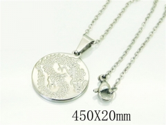 HY Wholesale Necklaces Stainless Steel 316L Jewelry Necklaces-HY74N0151KL